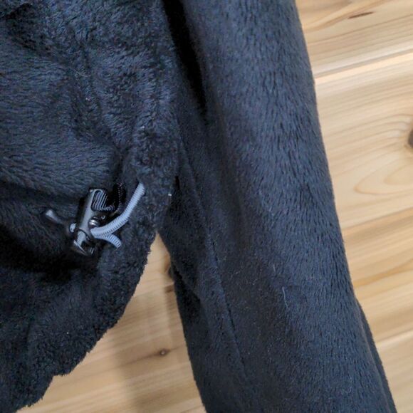 Mountain Hardwear Women's Pyxis Jacket size Medium Black Fleece - Picture 6 of 12